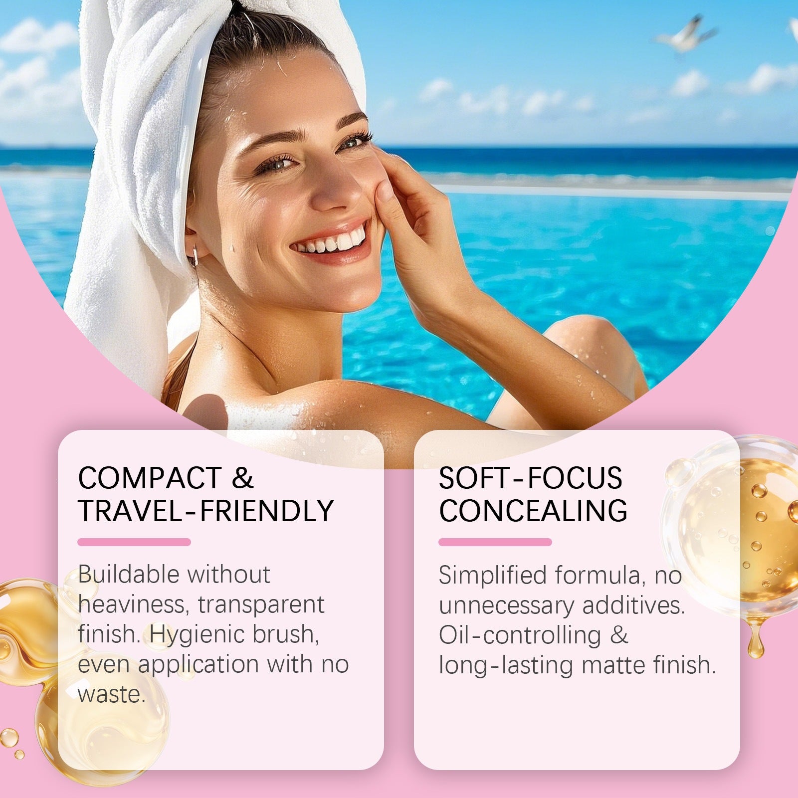 Mineral Protective Powder Brush