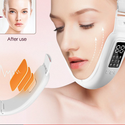 Microcurrent Facial Massager with Heat Therapy