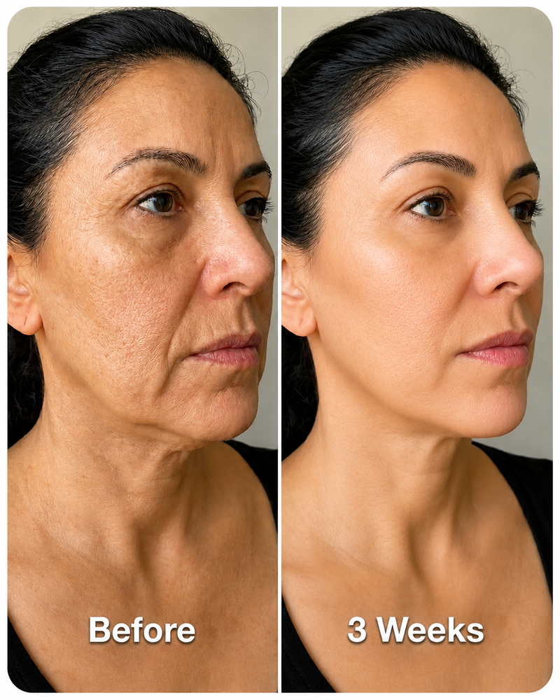 "My face feels less puffy and I look less tired."